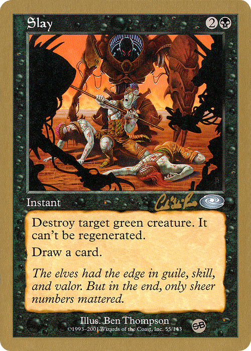 Slay - 2002 Carlos Romao (PLS) (SB) (WCD-) - World Championship Decks 2002