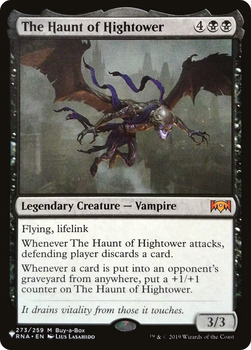 The Haunt of Hightower (LIST-273/259) - The List