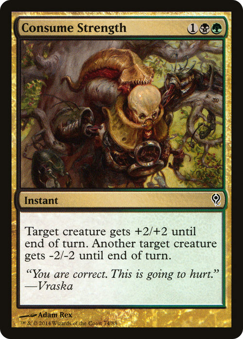 Consume Strength (DDM-074) - Duel Decks: Jace vs. Vraska
