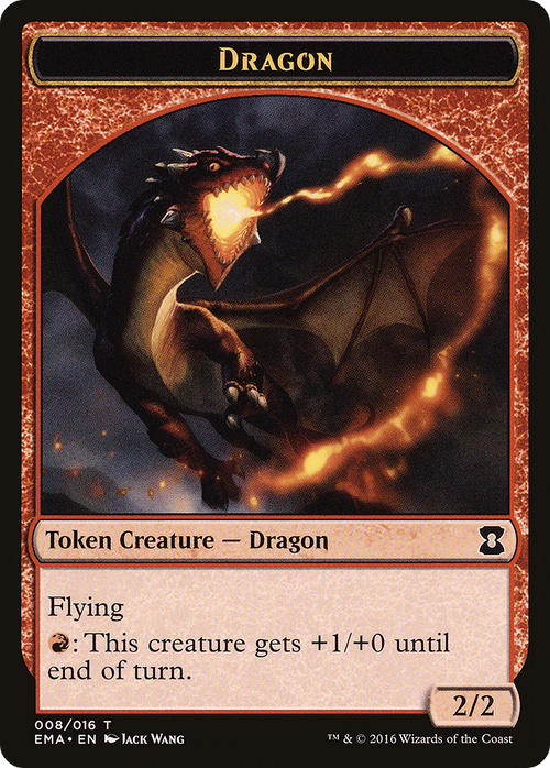 Dragon Token (EMA-008) - Eternal Masters Tokens