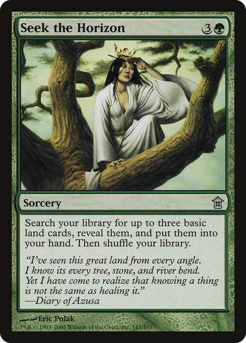 Seek the Horizon (SOK-147) - Saviors of Kamigawa Foil