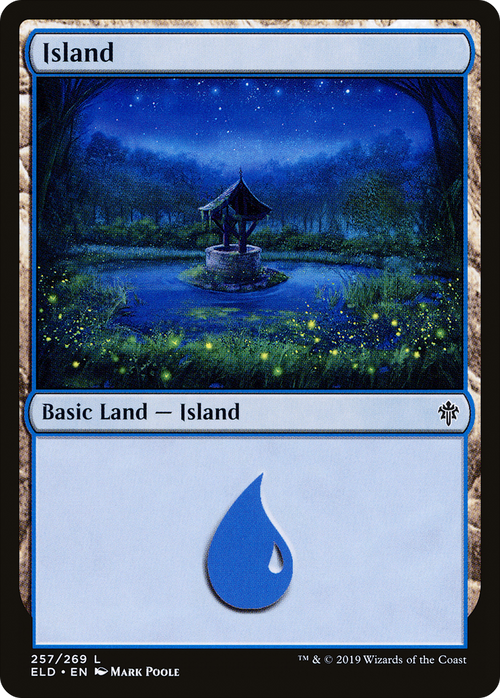 Island (ELD-257) - Throne of Eldraine Foil