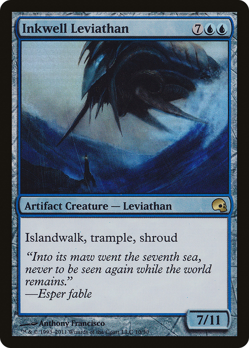 Inkwell Leviathan (GRV-010) - Premium Deck Series: Graveborn Foil