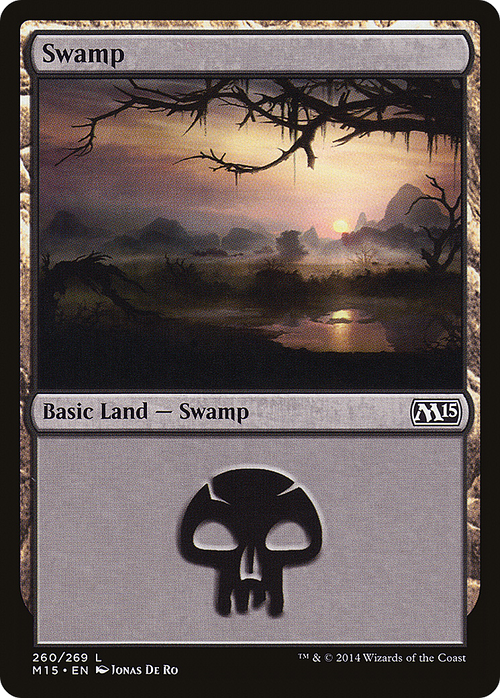 Swamp (260) (M15-260) - Magic 2015 Foil
