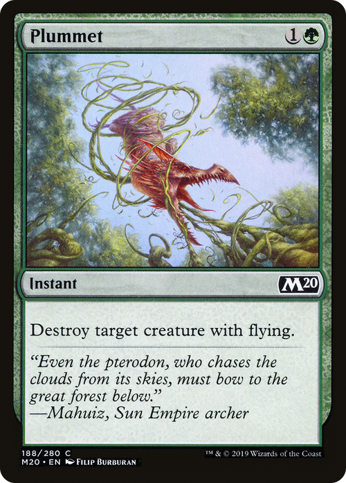 Plummet (M20-188) - Core Set 2020