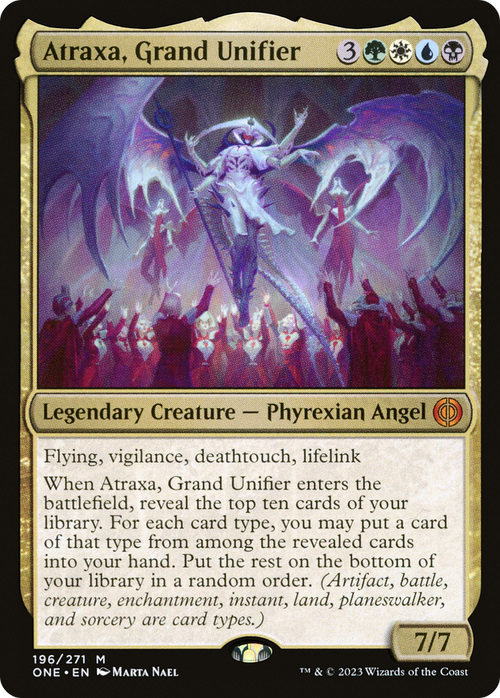 Atraxa, Grand Unifier (ONE-196) - Phyrexia: All Will Be One