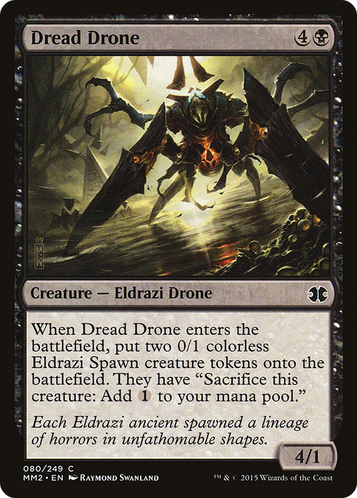 Dread Drone (MM2-080) - Modern Masters 2015 Foil