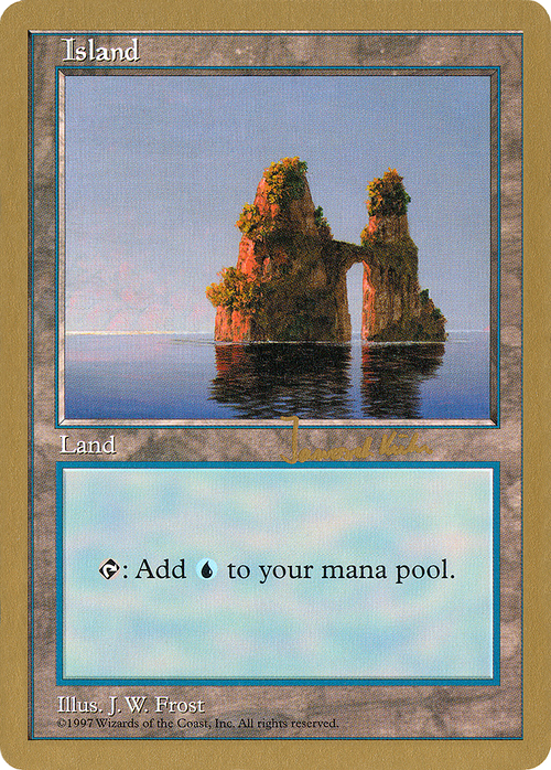 Island (427) - 1997 Janosch Kuhn (5ED) (WCD-) - World Championship Decks 1997