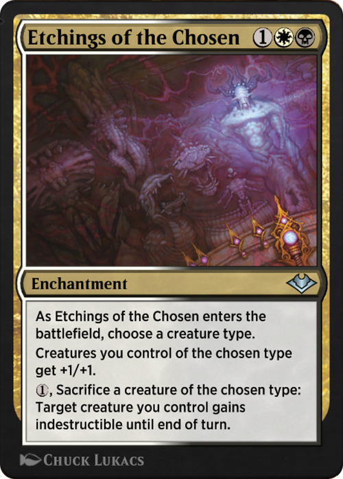 Etchings of the Chosen (J21-689) - Jumpstart: Historic Horizons