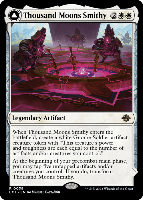 Thousand Moons Smithy (LCI-039) - The Lost Caverns of Ixalan Foil