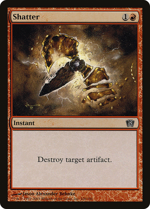Shatter (8ED-220) - 8th Edition Foil