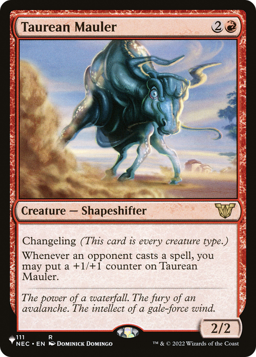 Taurean Mauler (NEC) (LIST-111/038) - The List