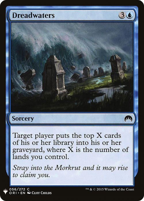 Dreadwaters (LIST-ORI-56) - The List