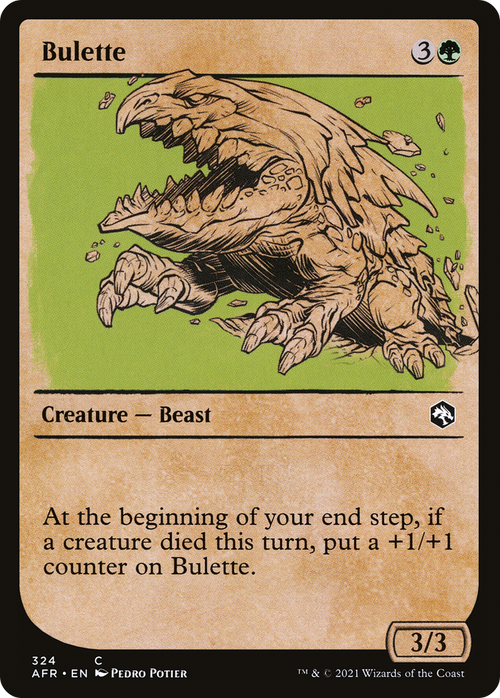 Bulette (Showcase) (AFR-324) - Adventures in the Forgotten Realms: (Showcase)