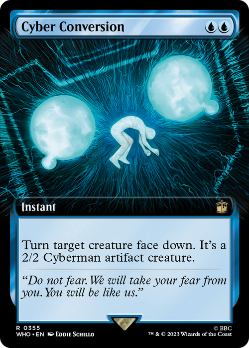 Cyber Conversion (Extended Art) (WHO-355) - Doctor Who: (Extended Art)