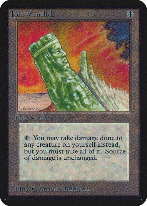Jade Monolith (LEA-) - Limited Edition Alpha