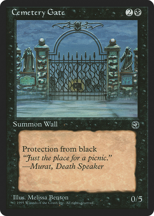 Cemetery Gate [Version 2] (HML-005) - Homelands