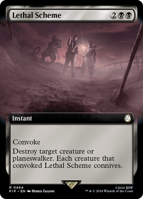 Lethal Scheme (Extended Art) (PIP-464) - Fallout: (Extended Art)