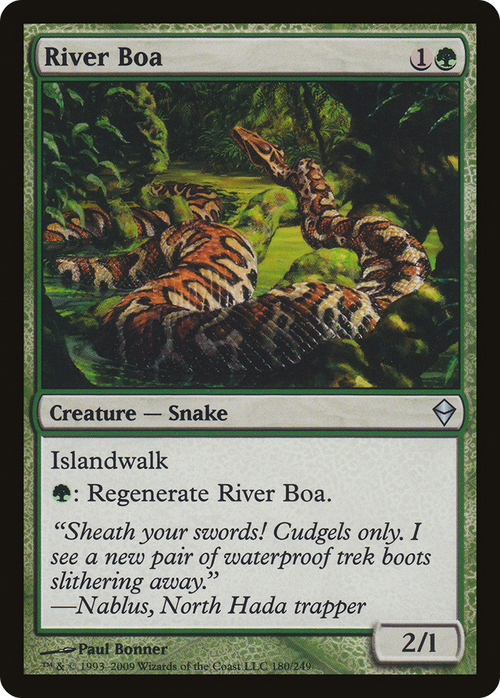 River Boa (ZEN-180) - Zendikar