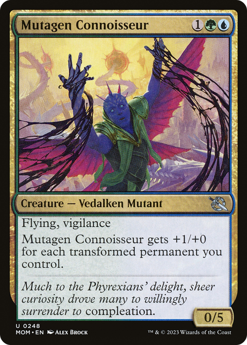 Mutagen Connoisseur (MOM-248) - March of the Machine Foil