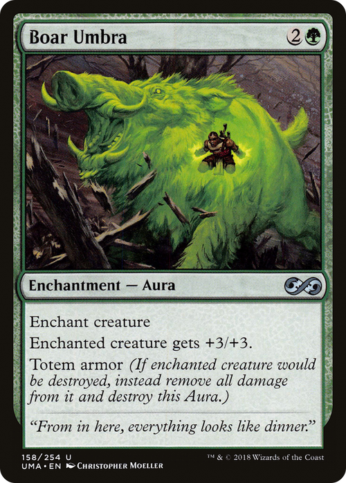 Boar Umbra (UMA-158) - Ultimate Masters