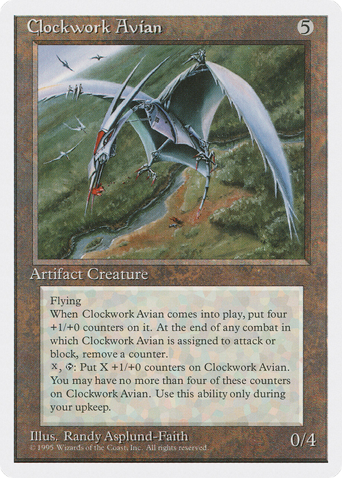 Clockwork Avian (4ED-) - Fourth Edition