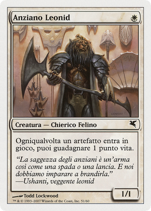 Leonin Elder (Italian) - "Anziano Leonid" (PSAL-L51) - Salvat 2005