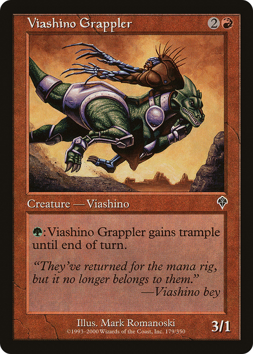 Viashino Grappler (INV-179) - Invasion Foil