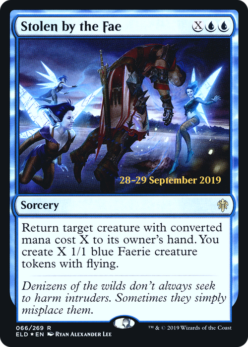 Stolen by the Fae (PRE-66S) - Throne of Eldraine Promos Foil