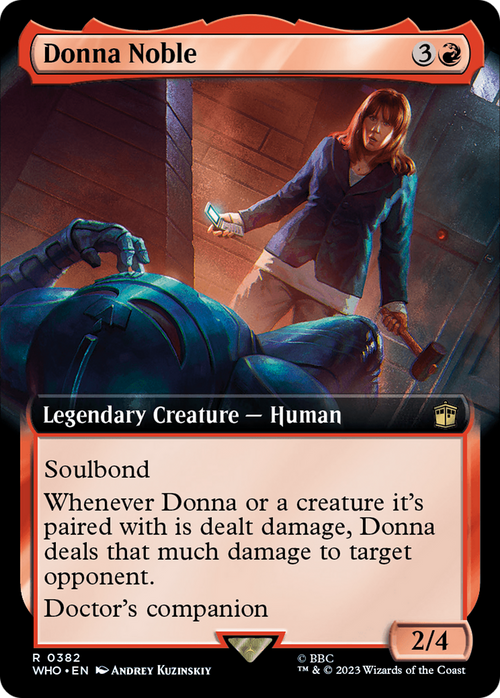 Donna Noble (Extended Art) (WHO-382) - Doctor Who: (Extended Art)