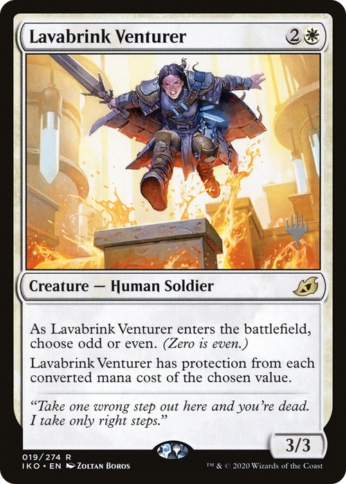 Lavabrink Venturer (PPIKO-19P) - Ikoria: Lair of Behemoths Promos