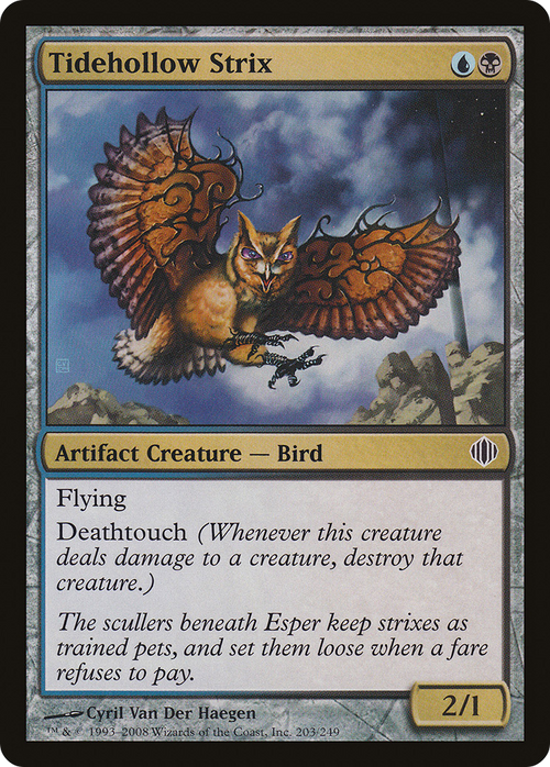 Tidehollow Strix (ALA-203) - Shards of Alara Foil