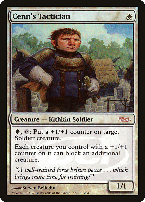 Cenn's Tactician (WPN-014) - DCI Promos Foil