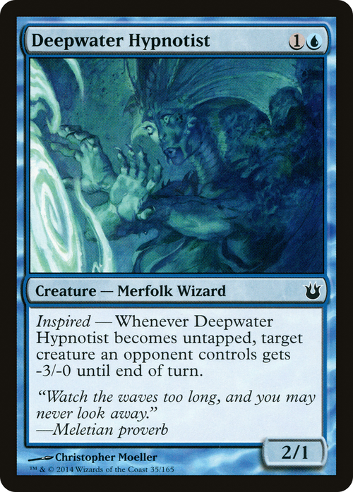 Deepwater Hypnotist (BNG-035) - Born of the Gods Foil