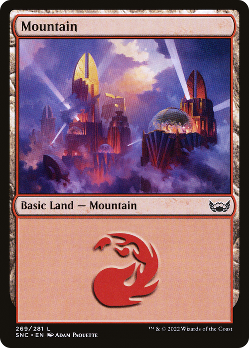 Mountain (269) (SNC-269) - Streets of New Capenna Foil