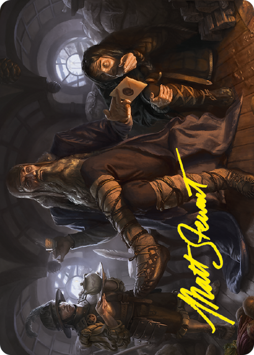 Sharkey, Tyrant of the Shire // Sharkey, Tyrant of the Shire (ALTR-022) - Tales of Middle-earth Art Series (Borderless) Foil