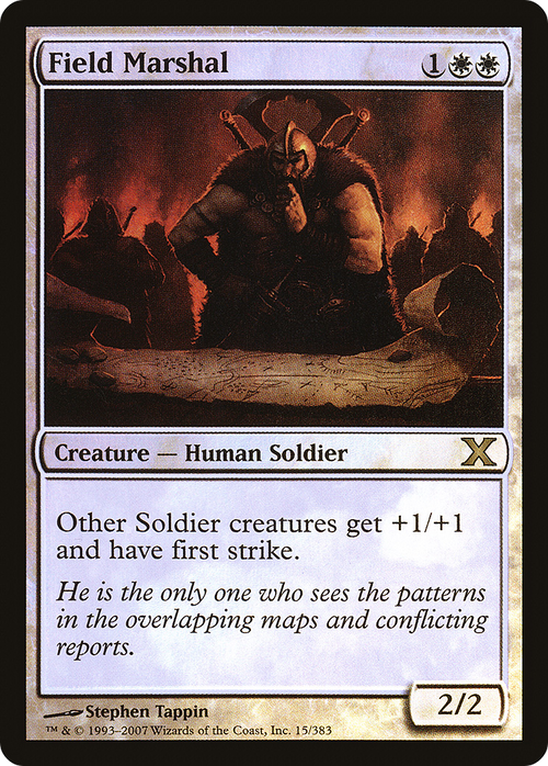 Field Marshal (10E-15★) - Tenth Edition Foil