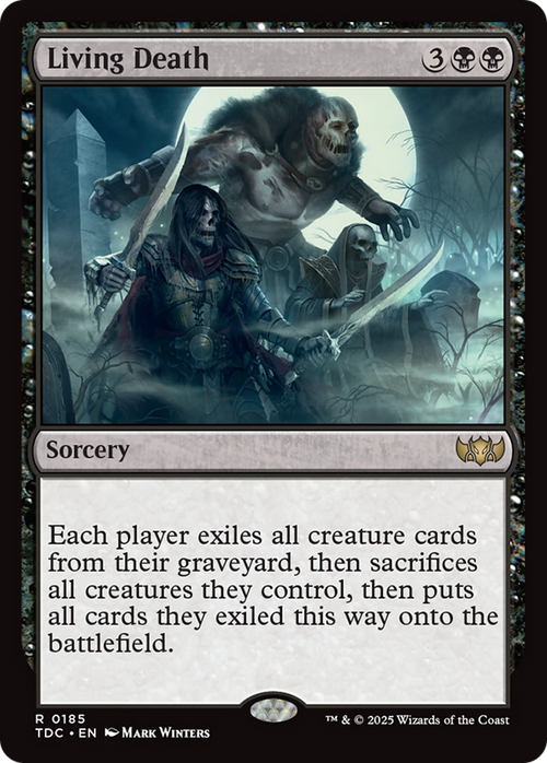 Living Death (TDC-185) - Commander: Tarkir: Dragonstorm