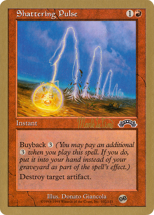 Shattering Pulse - 1999 Mark Le Pine (EXO) (SB) (WCD-) - World Championship Decks 1999