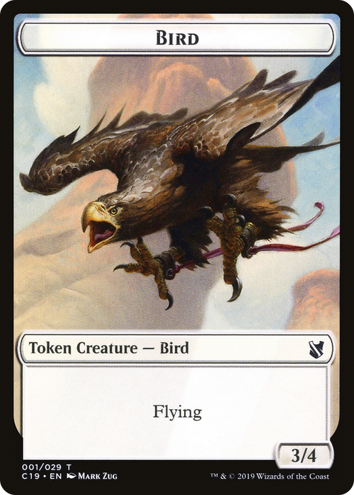 Bird (TC19-001) - Commander 2019 Tokens