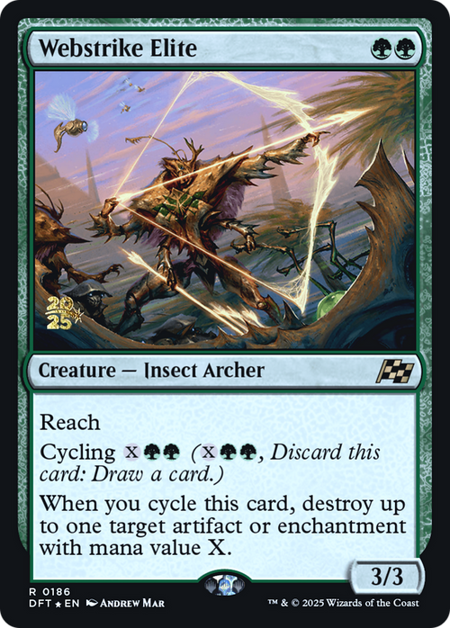 Webstrike Elite (PRE-186S) - Prerelease Cards Foil