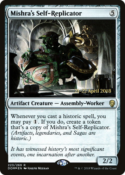Mishra's Self-Replicator (PRE-223S) - Dominaria Promos Foil
