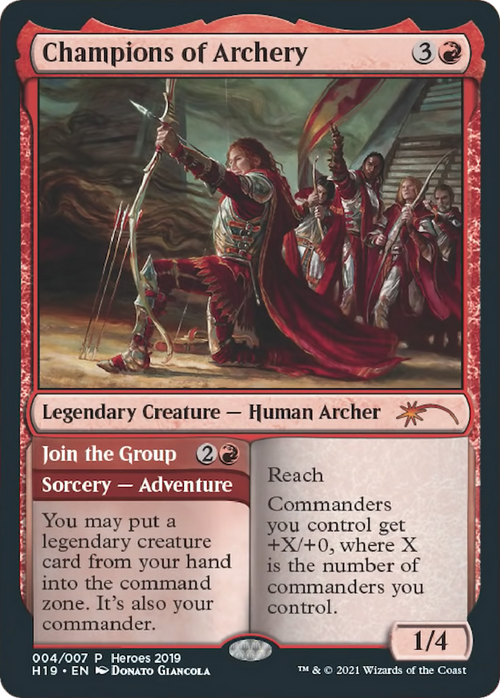 Champions of Archery (UMP-004) - 2019 Heroes of the Realm