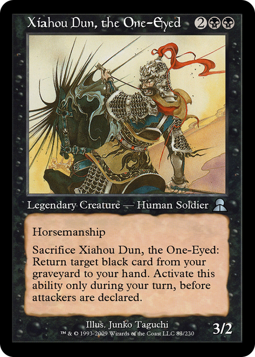 Xiahou Dun, the One-Eyed (ME3-083) - Masters Edition III Foil