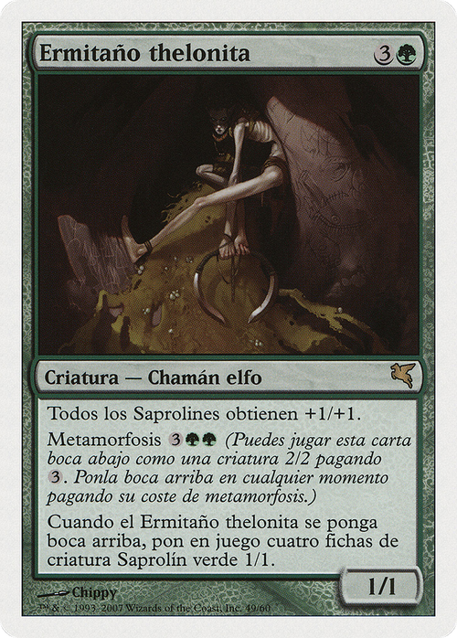 Thelonite Hermit (Italian) - "Eremita Seguace di Thelon" (PSAL-J49) - Salvat 2005