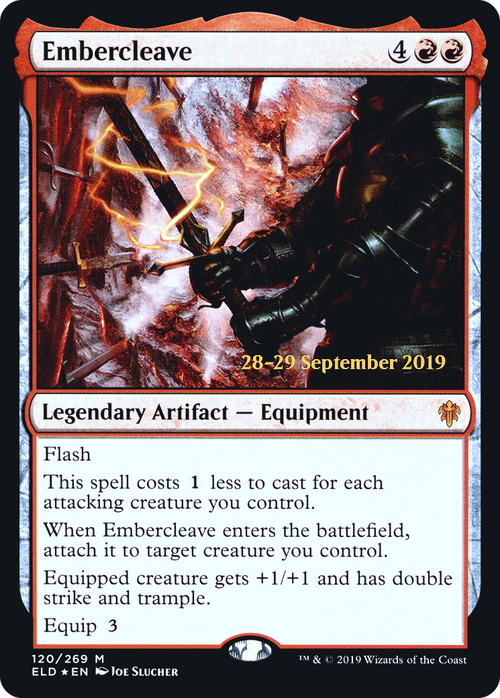 Embercleave (PRE-120S) - Throne of Eldraine Promos Foil