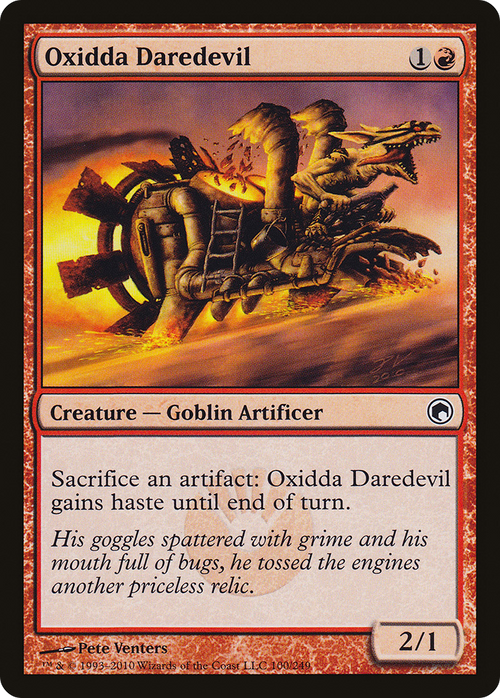 Oxidda Daredevil (SOM-100) - Scars of Mirrodin Foil