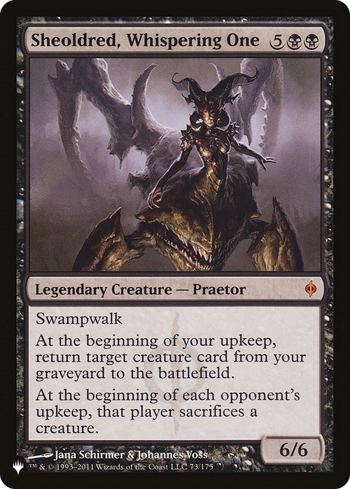 Sheoldred, Whispering One (LIST-NPH-73) - The List