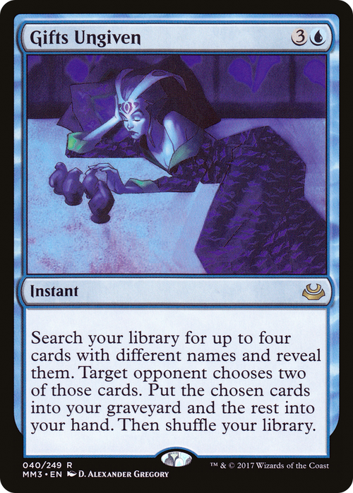 Gifts Ungiven (MM3-040) - Modern Masters 2017 Foil