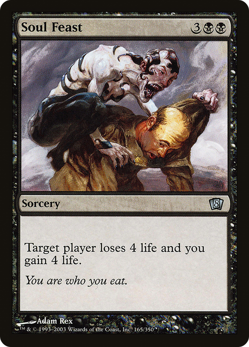 Soul Feast (8ED-165) - 8th Edition